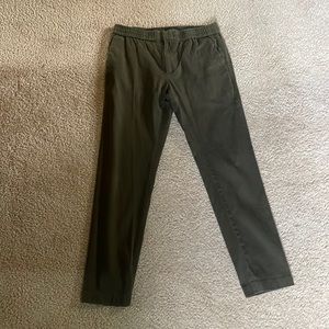 Banana Republic Slim Tapered Fit Joggers Olive Medium